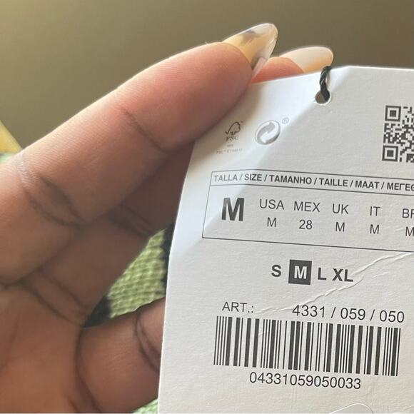 Zara Printed Knit Sweater - Picture 9 of 9